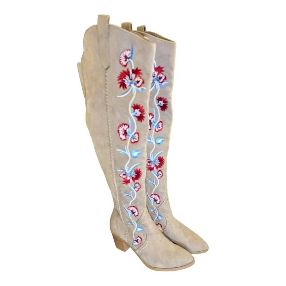 carlos by‎ carlos santanaAlexia Over-The-Knee Boots Sz 6.5